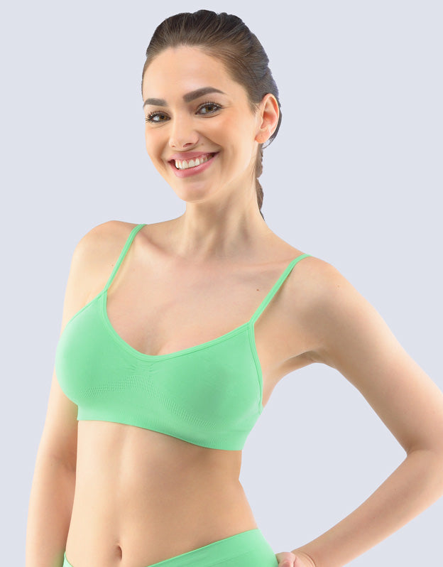 Thin Strap Bamboo Bra