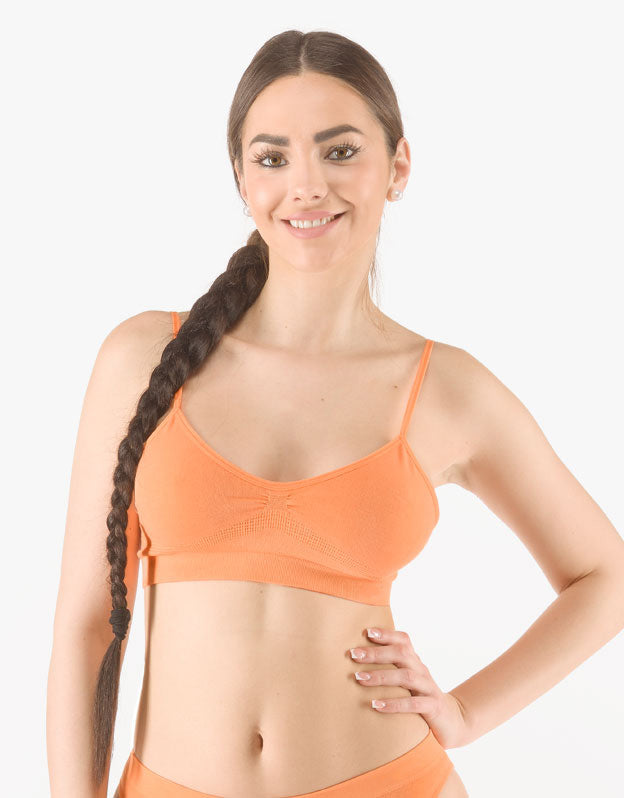 Thin Strap Bamboo Bra