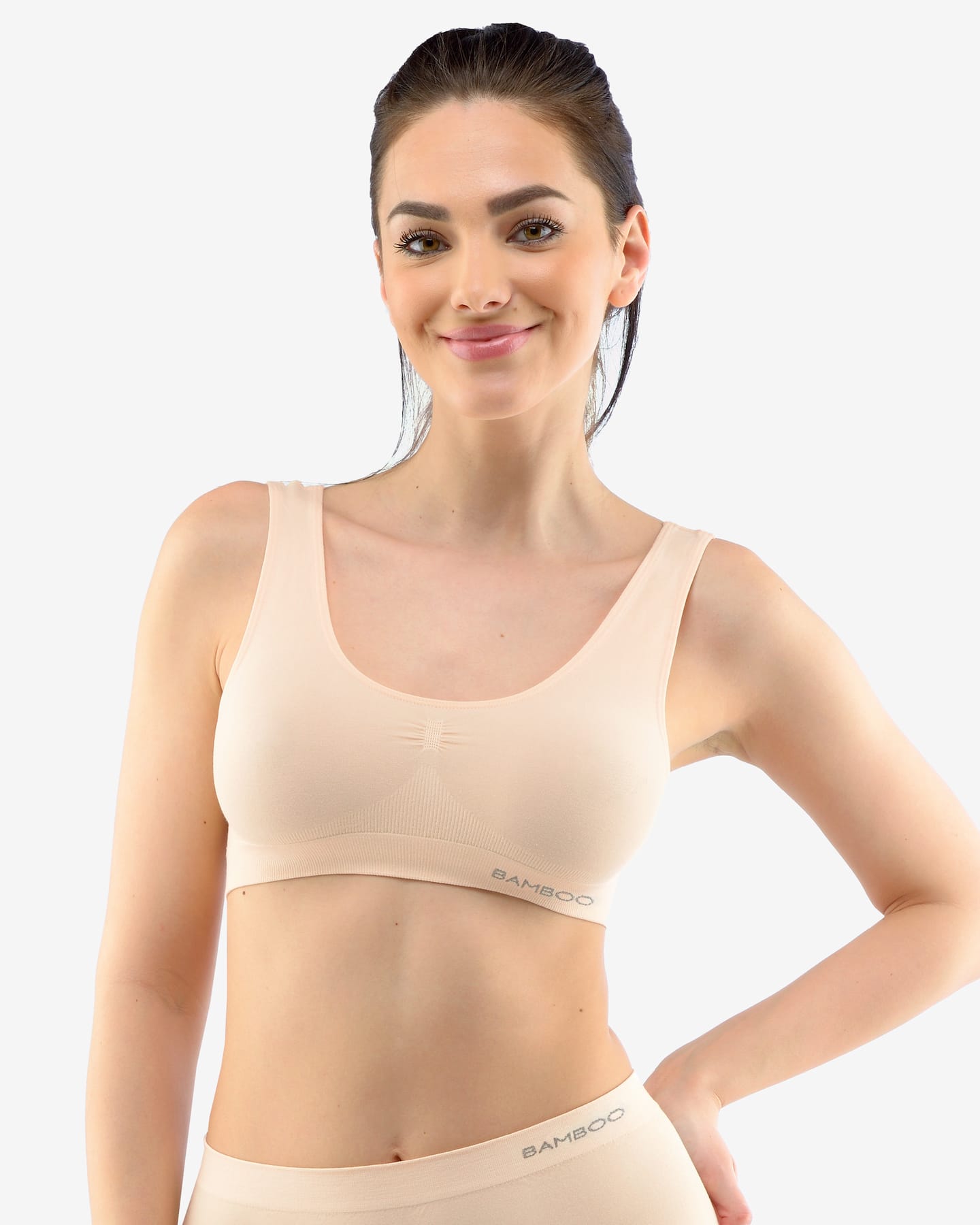 Wide Strap Bamboo Bra