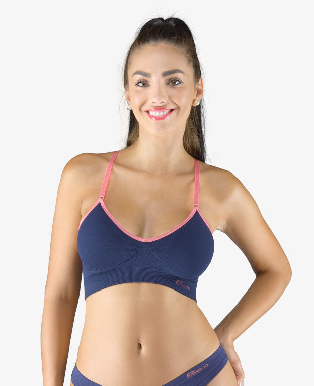 Padded Bamboo Bra with adjustable straps